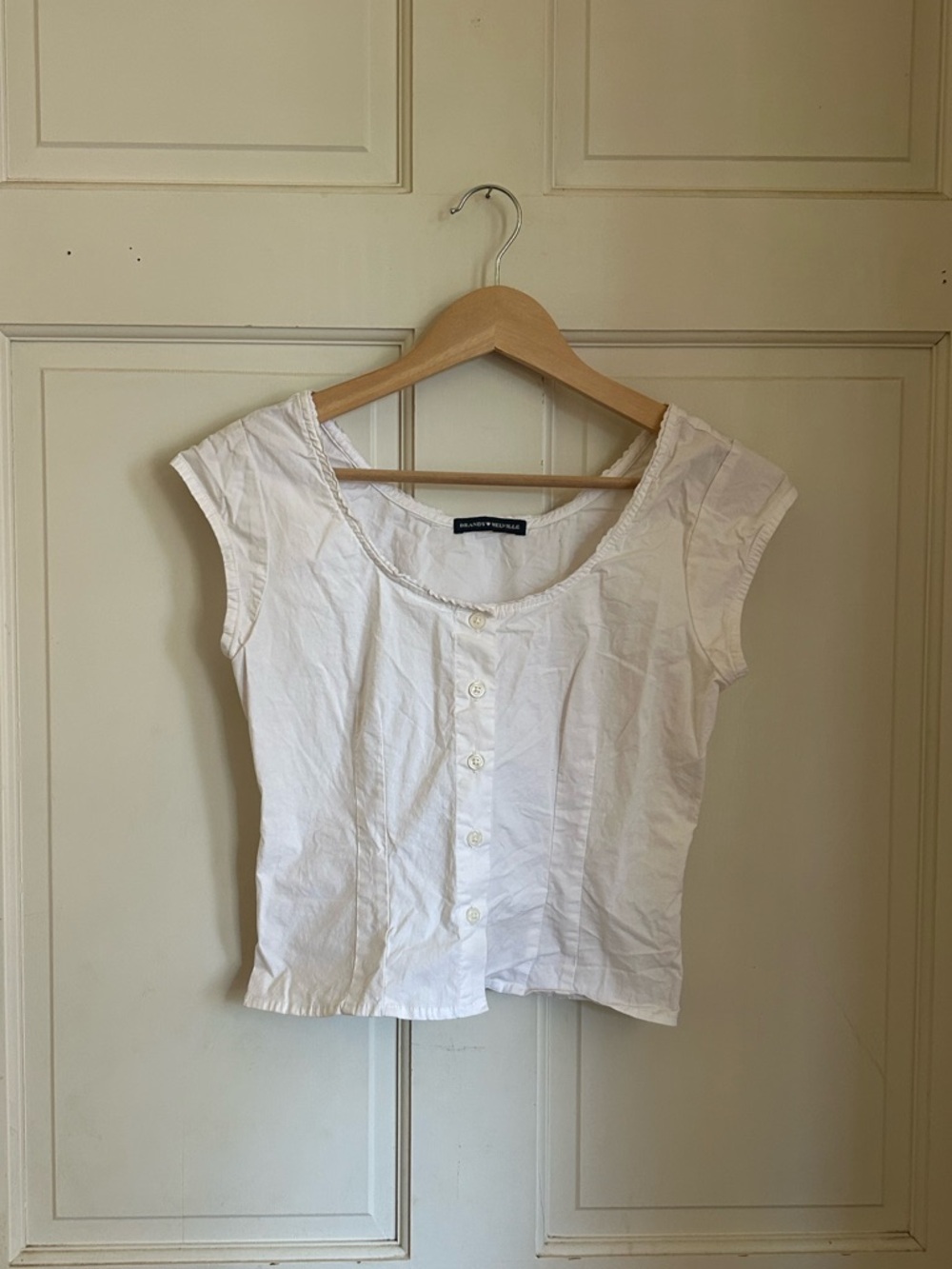 brandy melville dainty cotton top